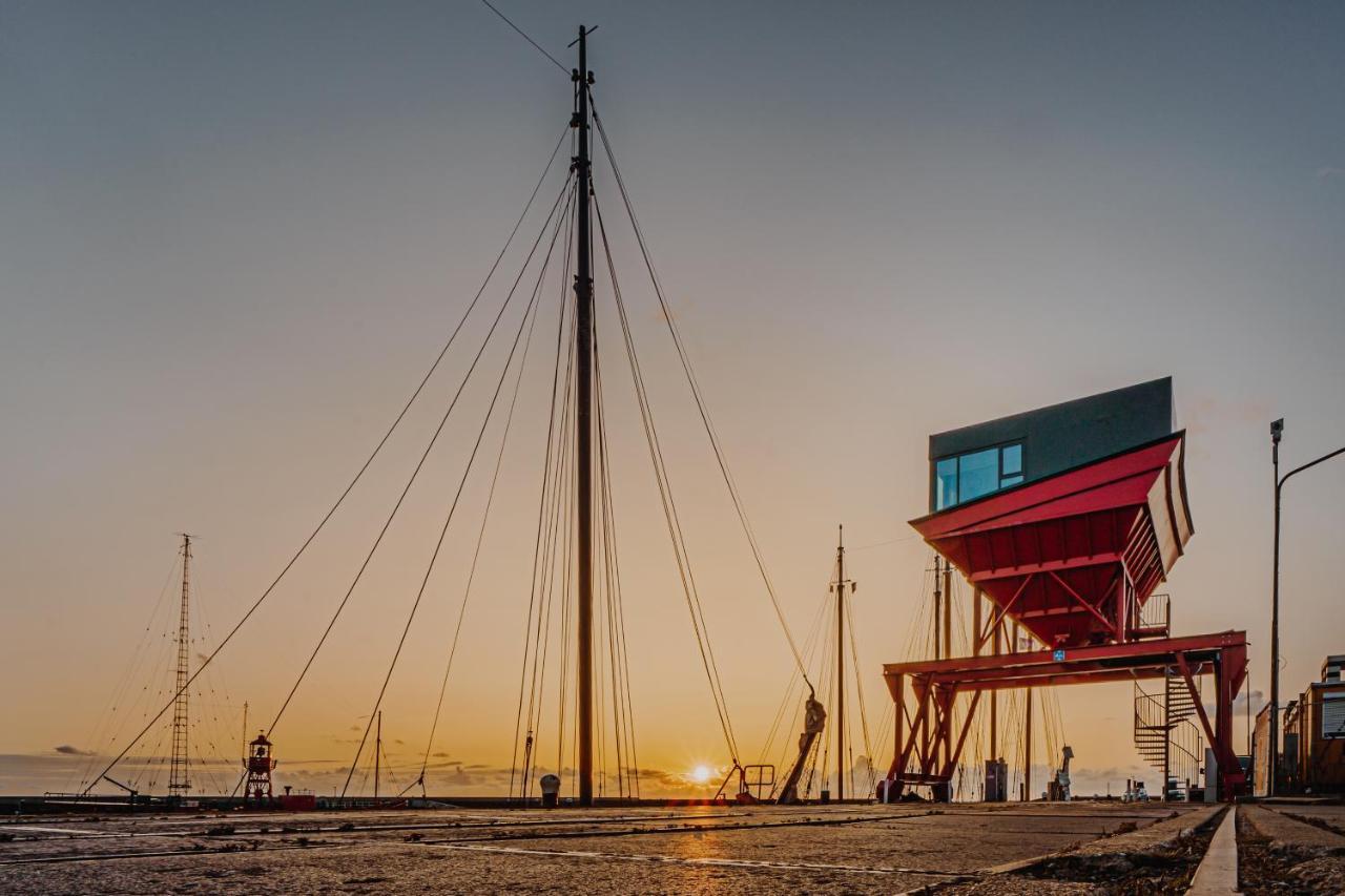 Slapen In Een Trechter Harlingen Dış mekan fotoğraf